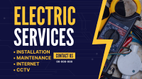 Electrical Service Professionals Facebook Event Cover Design