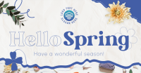Hello Spring Facebook Ad Design