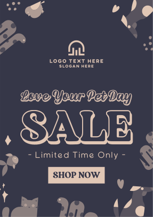 Love Your Pet Day Sale Flyer Image Preview