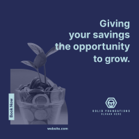 Grow Your Savings Instagram post Image Preview