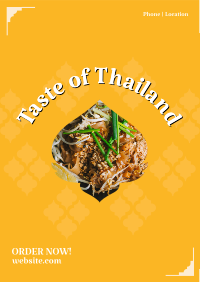 Taste of Thailand Flyer Design