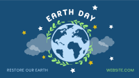 Restore Earth Day Facebook event cover Image Preview