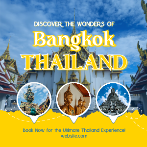 Thailand Travel Tour Instagram post Image Preview