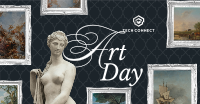 Fancy Art Museum Facebook ad Image Preview