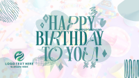 Quirky Birthday Celebration Facebook event cover Image Preview