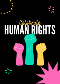 Celebrate Human rights Flyer Image Preview