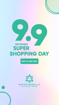 9.9 Shopping Day Facebook story Image Preview