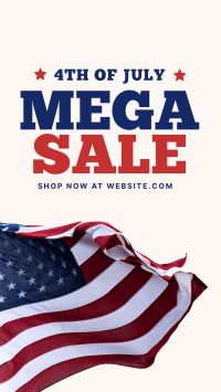 Fourth of July Sale YouTube short Image Preview