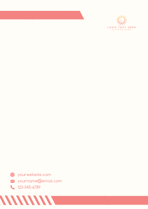 Sideways Letterhead Image Preview