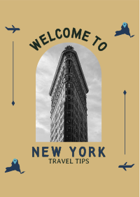 New York Travel  Flyer Image Preview