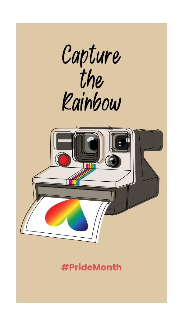 Polaroid Camera Instagram Story Design Image Preview