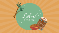 Lohri Fest Zoom Background Image Preview