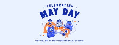 Celebrate May Day Facebook cover Image Preview