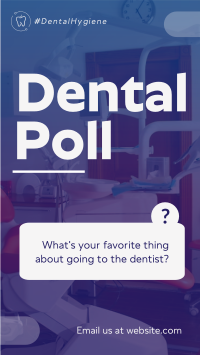 Dental Poll Hygiene TikTok Video Image Preview