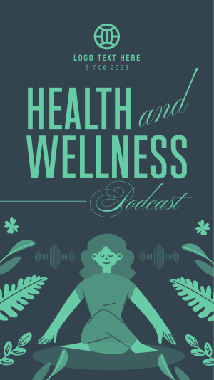 Health & Wellness Podcast Facebook story Image Preview