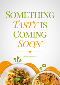 Tasty Food Coming Soon Poster Image Preview