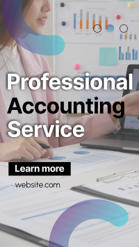 Professional Accounting Service YouTube short Image Preview