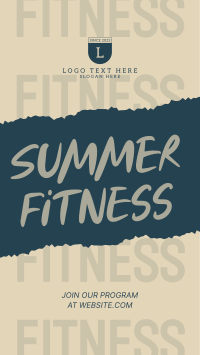 Getting Summer Fit TikTok video Image Preview