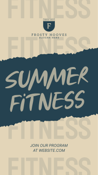 Getting Summer Fit TikTok Video Image Preview