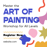 Master Painting Workshop Instagram Post Preview