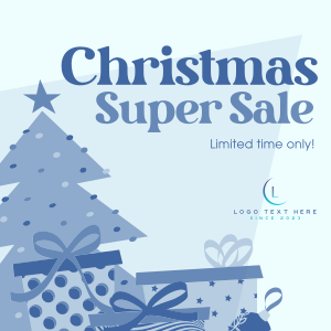 Christmas Mega Sale Instagram post Image Preview