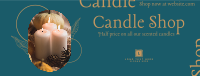 Candle Discount Facebook Cover Design