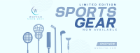 Professional Sporting Goods For Sale Facebook cover Image Preview
