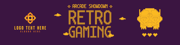 Arcade Showdown Twitch Banner Design Image Preview