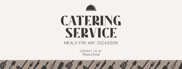 Food Catering Business Facebook Cover Design Image Preview