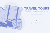 Travel Packages Pinterest Cover Design