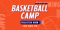 Basketball Sports Camp Twitter post Image Preview