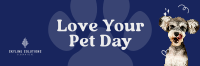 Cute Pet Lover Giveaway Twitter Header Image Preview