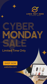 Quirky Cyber Monday Sale Facebook story Image Preview