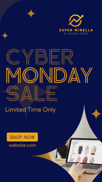 Quirky Cyber Monday Sale Facebook Story Image Preview