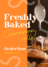 Freshly Baked Cinnamon Poster Image Preview