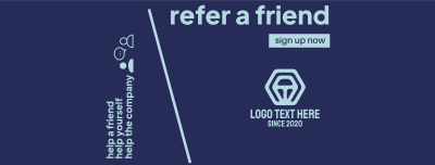 Refer a Friend Facebook cover Image Preview