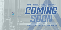Coming Soon Fitness Gym Teaser Twitter post Image Preview