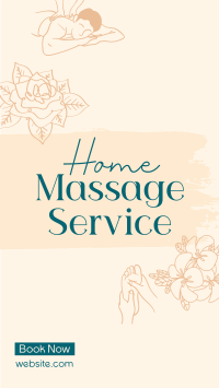 Home Massage Service Instagram Reel Preview