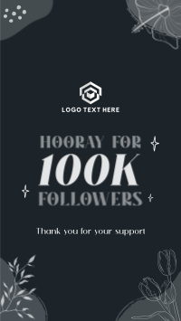 Floral And Hundreds Facebook story Image Preview
