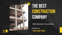 The Best Construction Facebook event cover Image Preview