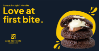 Love Cookie Bite Facebook Ad Design