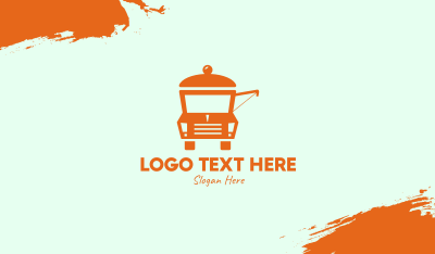 Food Stall Truck  Business Card