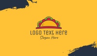 Taco Mexican Restaurant Business Card Design