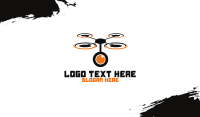 Camera Lens Drone Business Card Image Preview