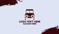 Doughnut Van Delivery Business Card Design