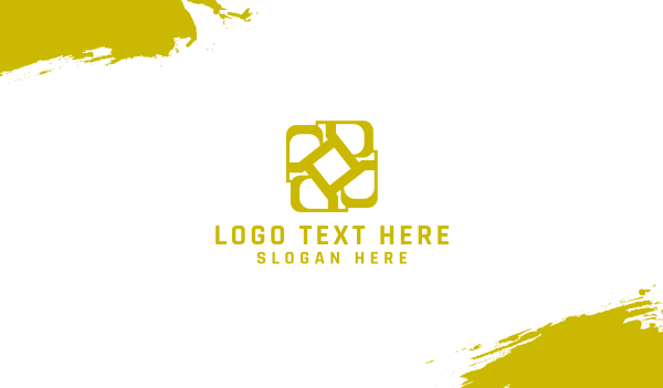 Golden Elegant D Monogram Business Card Design Image Preview