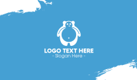Winter Bear Business Card Image Preview