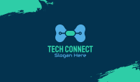 Bow Tie Tech Business Card Image Preview