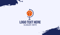 Basketball Globe  Business Card Image Preview