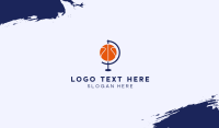 Basketball Globe  Business Card Preview